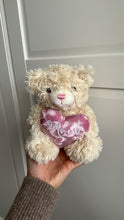 Load image into Gallery viewer, Bundle Small heart rose &amp; chocolate with Teddy Bear
