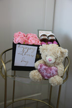 Load image into Gallery viewer, BUNDLE- Roses and Chocolates gift box with Teddy
